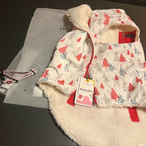 Lucy & Co. Reversible Dog VEST and COLLAR Bundle XL - SHIP SAME DAY - Picture 3 of 7